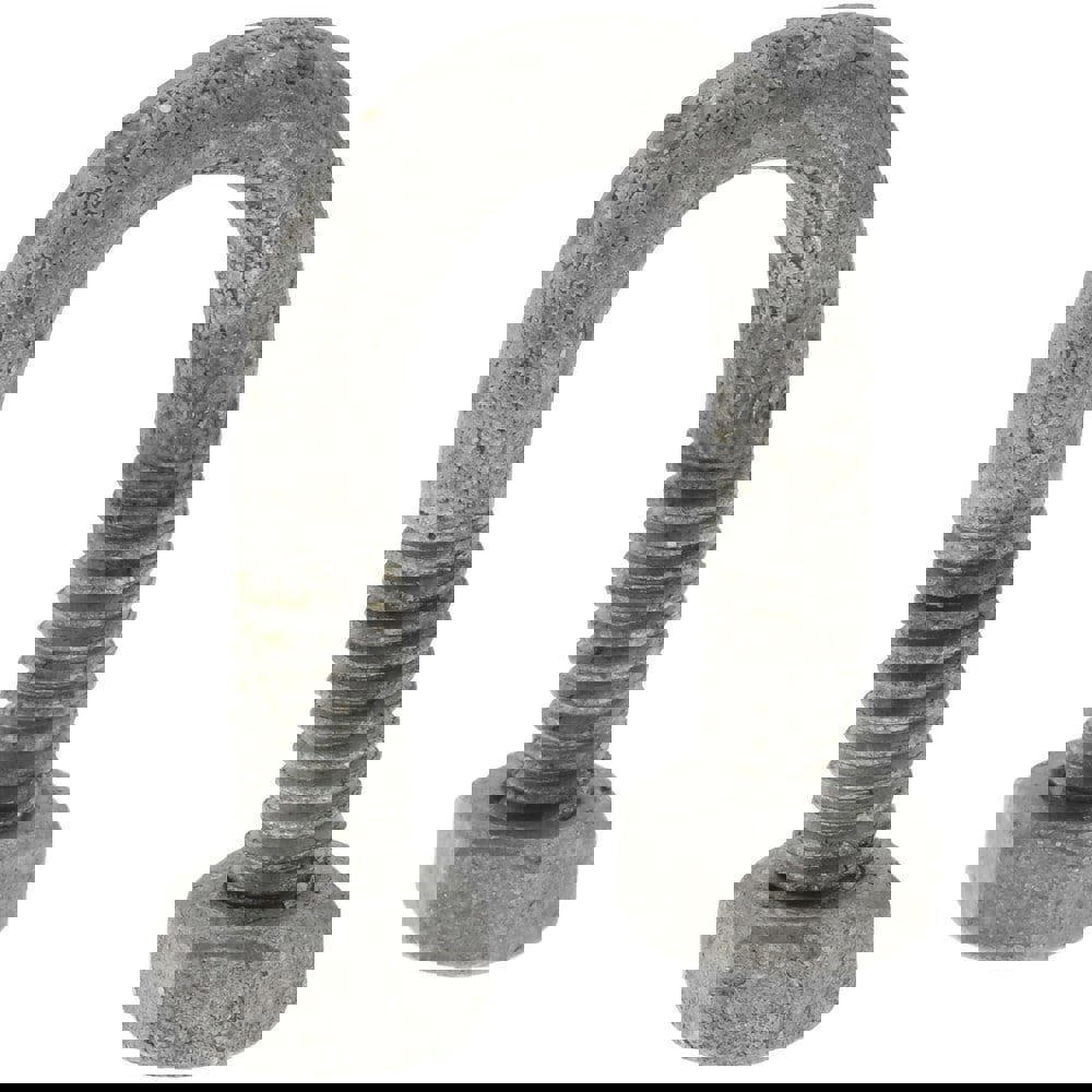 Round U-Bolt: Without Mount Plate, 1/4-20 UNC, 3/4